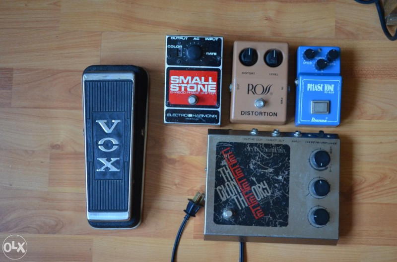 Vox Wah Wah Ross Distortion Ibanez Phase Tone PT 909 Pedale OLX Ba