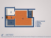 NOVOGRADNJA jednosoban stan površine 44,05m²m, Tuzla