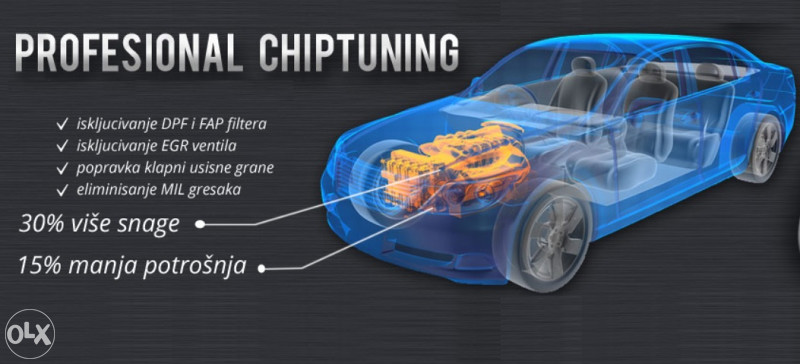 Pro Chip Tuning REMAP DPF EGR Chiptuning čipovanje auta