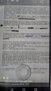 Dvosoban stan 43m2 Vogošća,Jošanička
