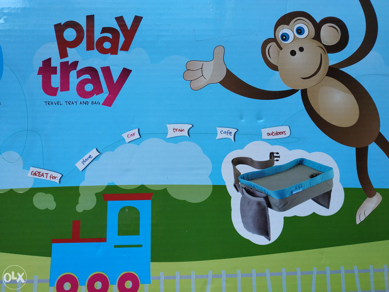 PLAY TRAY, putni stolić za djecu