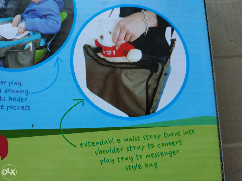 PLAY TRAY, putni stolić za djecu