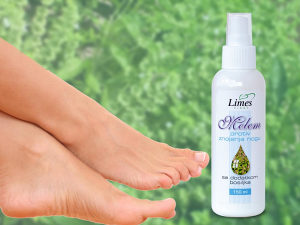 Limes melem protiv znojenja nogu