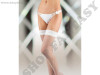 Sexy čarape 5513/4 bijele | Sex Shop Fantasy