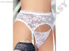 Halteri sa gaćicama 3305 - bijeli S/M | SexShop Fantasy