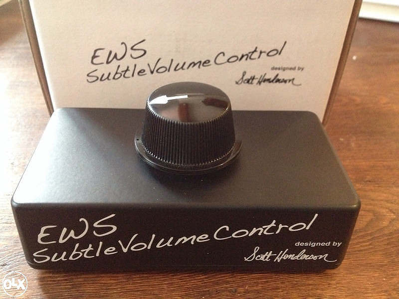 EWS Subtle Volume autenator pedal!