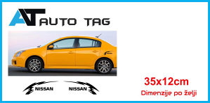 Stikeri i auto naljepnice/naljepnica za auta NISSAN