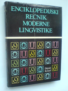 Rječnik Enciklopedijski rečnik moderne lingvistike