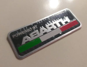 Alu Plocica ABARTH FIAT ITALY znak