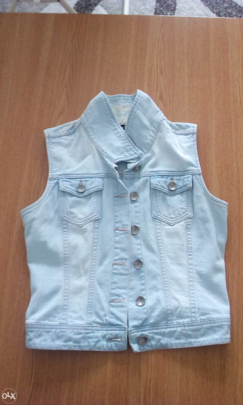 Zenski jeans prsluk
