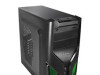 Kuciste Raidmax Exo, Black/12cm Led Zeleni/EXO 108BG