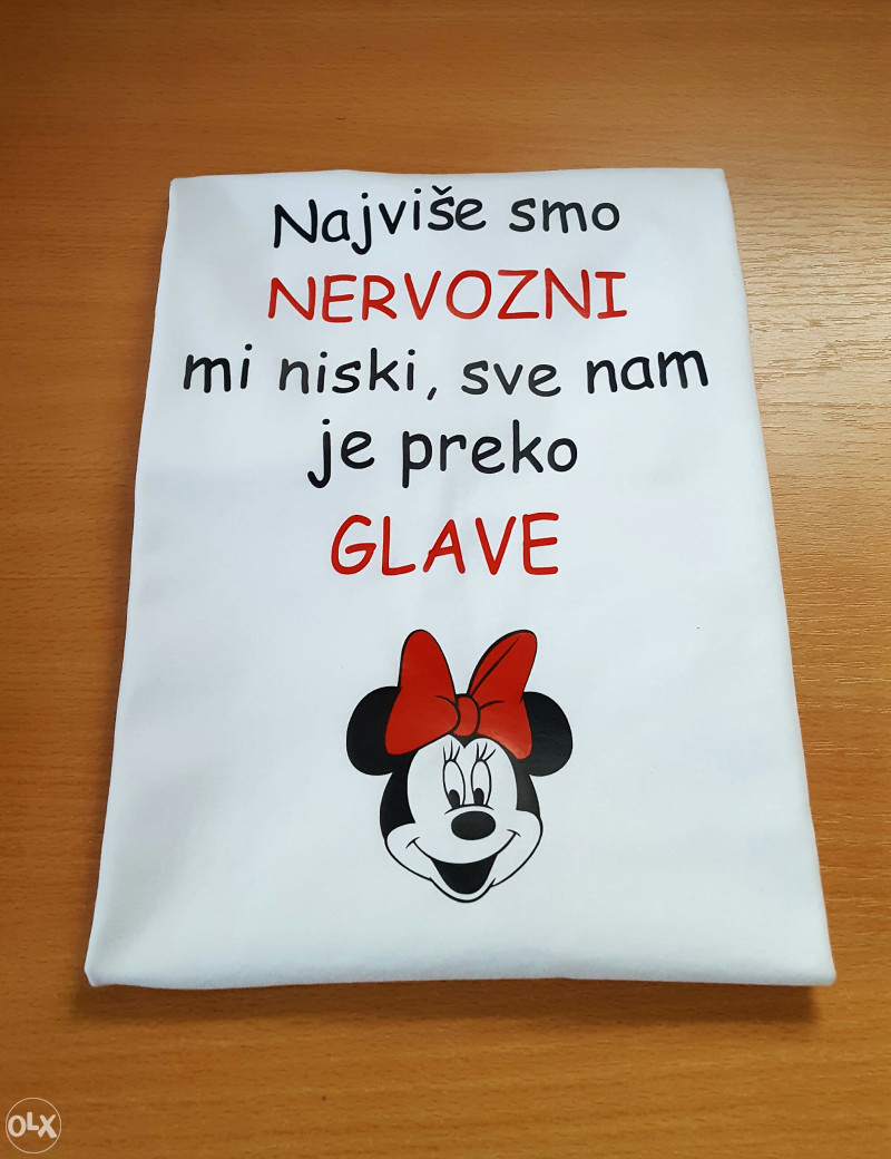 MAJICA + stampa (MAJICE SA NATPISOM ILI SLIKOM)