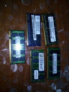RAM MEMORIJA ZA LAPTOP,1 GB,2 GB-DDR2