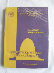Knjiga Statističke metode