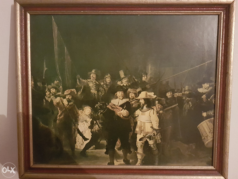 Umjetnicka slika (Rembrant nocna straza)