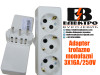 Adapter trofazno monofazni 3X16A/250V