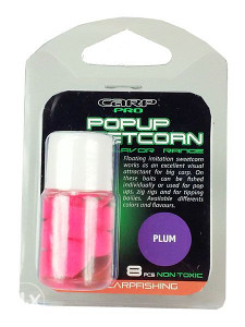 Carp Pro BOTTLE CORN-BRIGHT PINK-PLUM (8pcs)