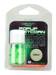 Carp Pro BOTTLE CORN-BRIGHT GREEN-GARLIC (8pcs)