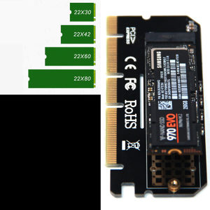 M2 переходник на pci e не работает