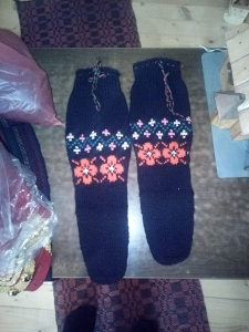 Pletene čarape za narodne nošnje, tkanice,cenarici, sub