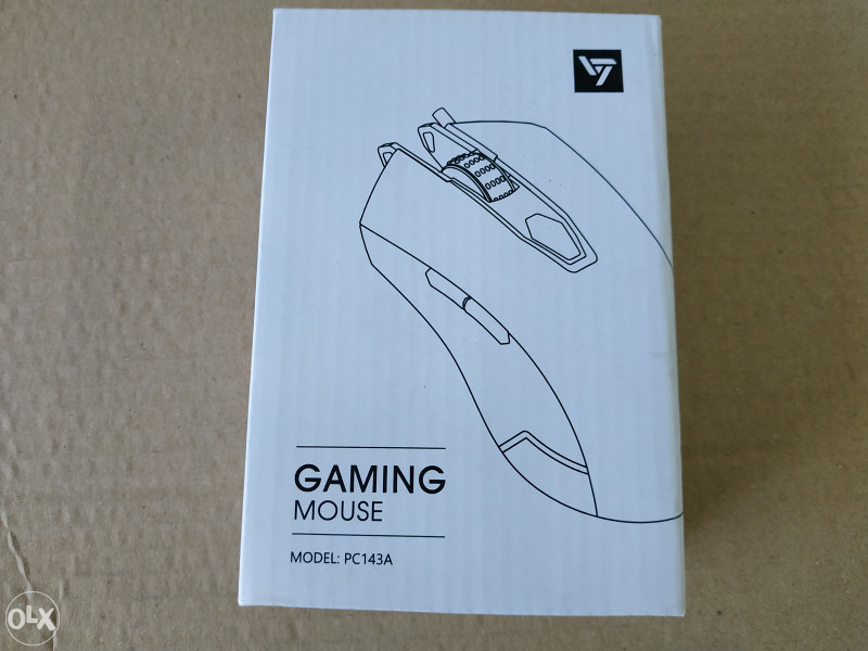 Gaming miš, 7 boja osvijetljnja, 6 DPI razina
