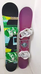 Snowboard daske više vrsta