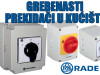 GREBENASTI PREKIDAČ/PREKIDAČI/SKLOPKA