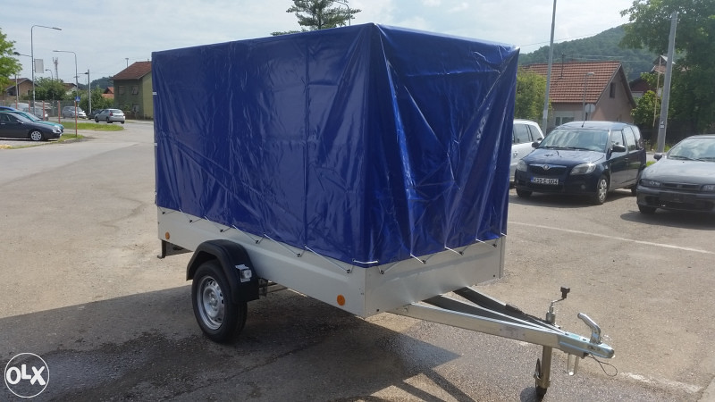 Auto prikolica do 750 kg-nova
