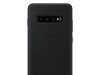 Leather Cover Samsung Galaxy S10+ crni