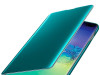 Samsung S10 LED View Cover Green