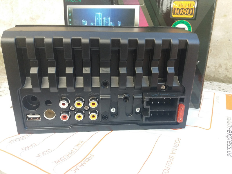 2 DIN 2DIN HD MP5 Multimedija 7" USB SD AUX Auto radio