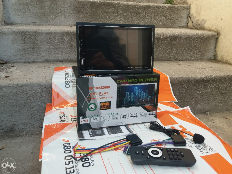 2 DIN 2DIN HD MP5 Multimedija 7" USB SD AUX Auto radio