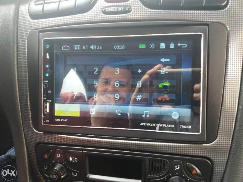 2 DIN 2DIN HD MP5 Multimedija 7" USB SD AUX Auto radio