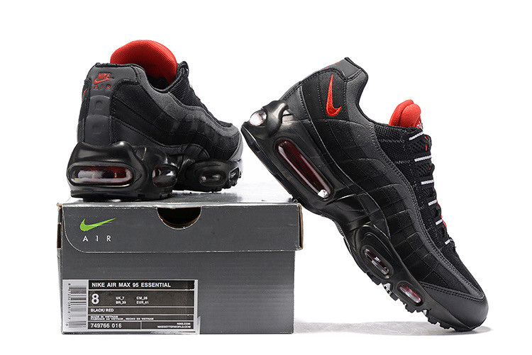 nike air max 95 black challenge red