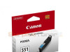 Tinta CANON CLI551 CYAN (6509B001AA)