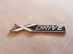 X DRIVE znak za BMW, XDRIVE, metalni