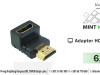 Adapter LogiLink HDMI M/F 90 stepeni