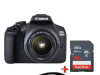 CANON EOS2000D EF S18-55IS bundle torbica 16GB