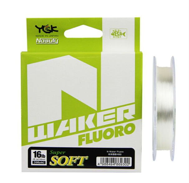 YGK N-WAKER FLUORO 91m #3 12lb - 0.293mm - Najloni 