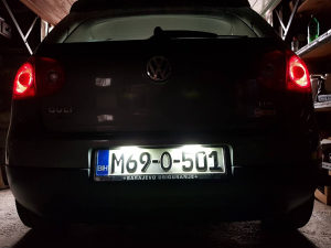 LED za tablicu VW osvjetljenje tablica za VW