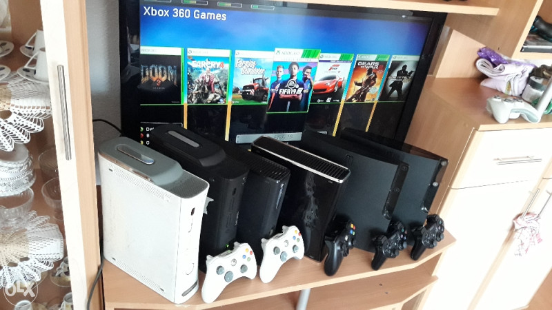 PS3 SLIM XBOX 360 CIPOVOVANE KONZ.160-250GB 062438784