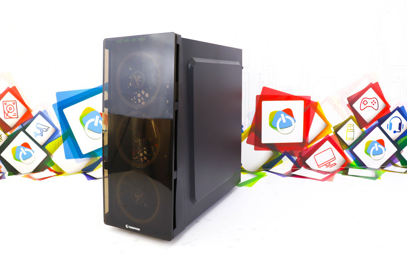 Kućište Rampage X-Core LED RGB; MIDI TOWER