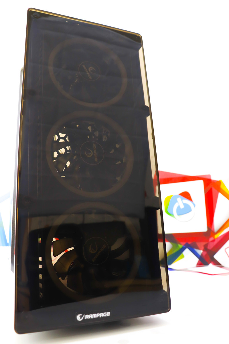Kućište Rampage X-Core LED RGB; MIDI TOWER