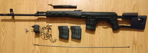 CYMA Dragunov SVD Airsoft Sniper Metal replika