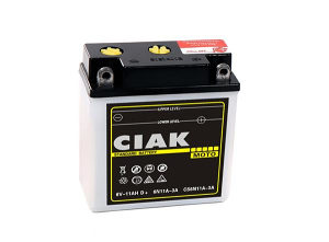 CIAK STARTER MOTO 6V - 11AH