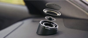 Sony auto zvučnici visokotocni 2,5 cm XSGS1.U