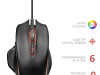 GXT 168 Haze Illuminated Gaming Mouse