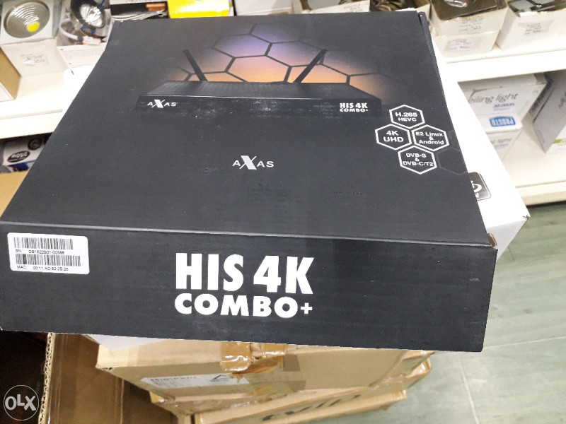 Axas His 4K Combo E2 Linux