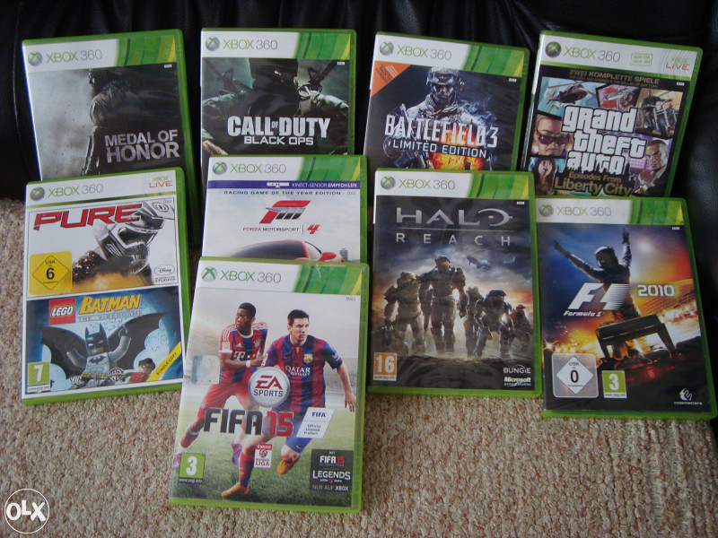 Xbox360 u kompletu sa 11 orginalnih igirca