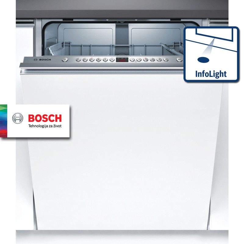 Ugradna mašina za suđe BOSCH 12 osoba A+ SMV46GX03E